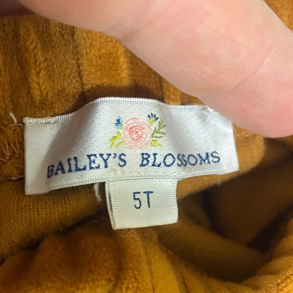 Casual Brown Crushed Velvet Flared Bottoms - Picture 3 of 3